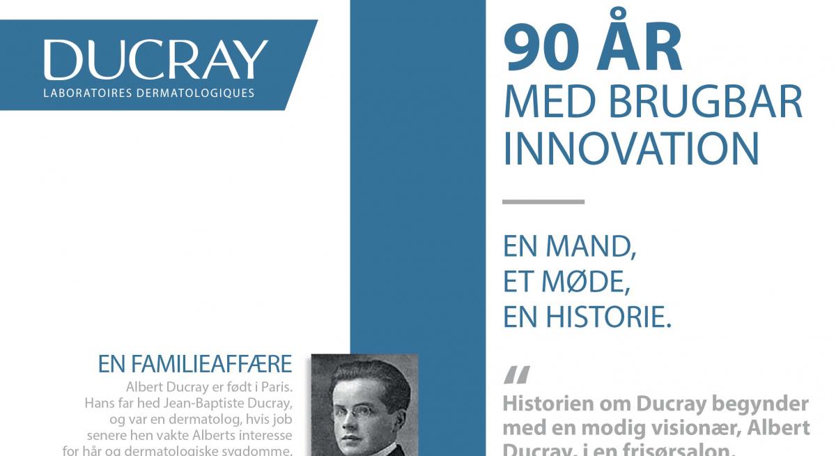 history of Laboratoires Dermatologiques Ducray : the first years 